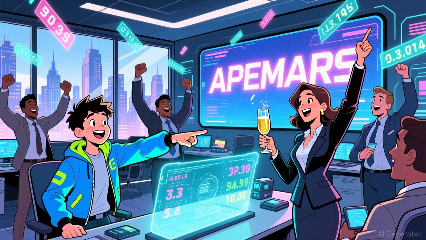 APEMARS (APRZ) Presale Gains Momentum With Projected 11,768% ROI