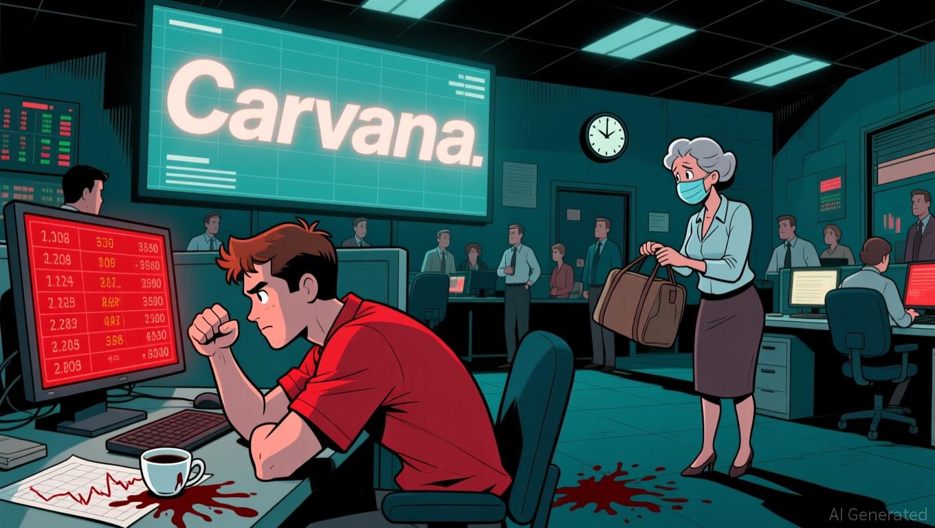 Carvana's 15% Drop: A Technical Breakdown of the Selloff
