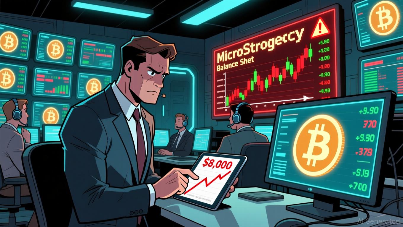 MicroStrategy's $8K Bitcoin Floor: A Liquidity Stress Test