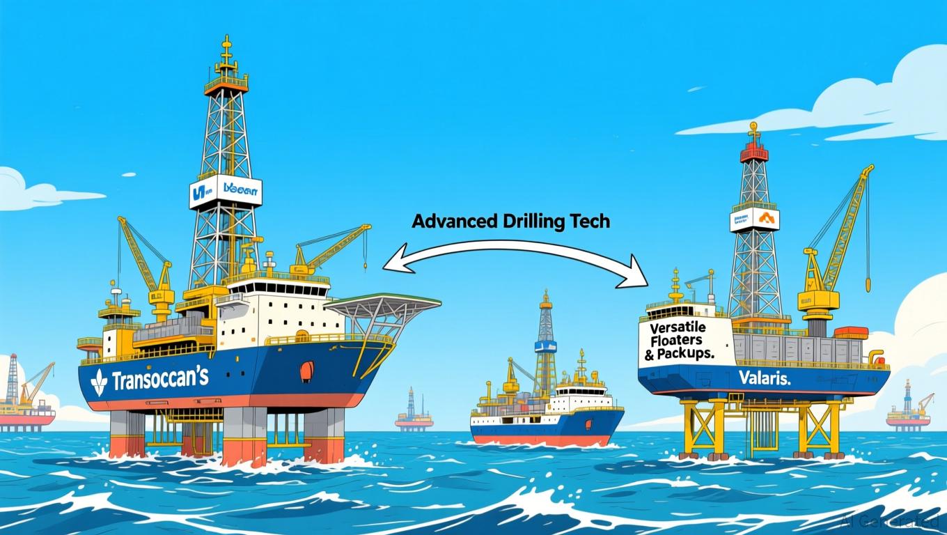 Transocean Rig Map Transocean's Merger and the Offshore Drilling Supply-Demand Tug-of-War