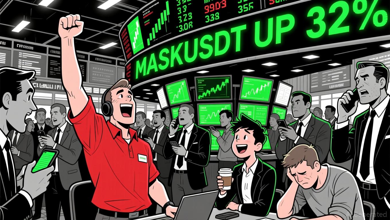 MASKUSDT Breaks $0.43 Resistance—But RSI Warnings Loom