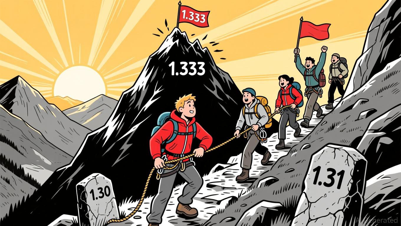 TONUSDT Surges Past 1.333 Resistance Amid Late Rally Volume