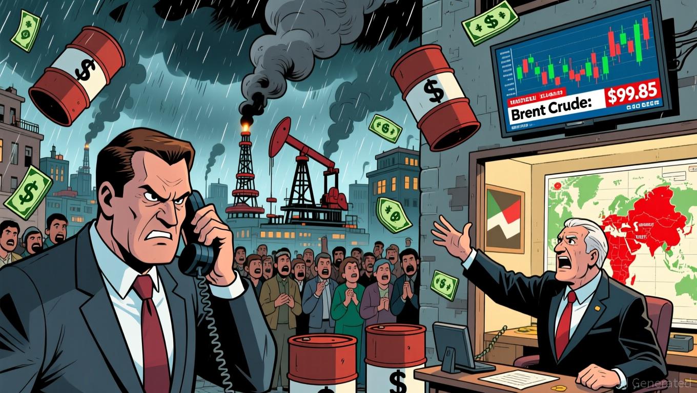 Brent Crude Oil Price Surges Amid Geopolitical Tensions and Supply Disruptions - Article cover image