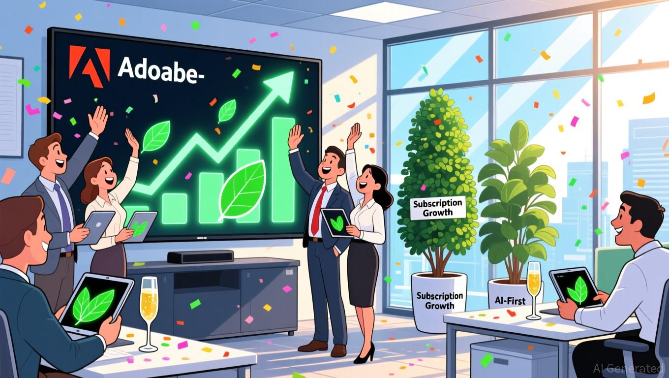 Adobe Shares Slide Amid Strong Earnings and CEO Transition - Article cover image