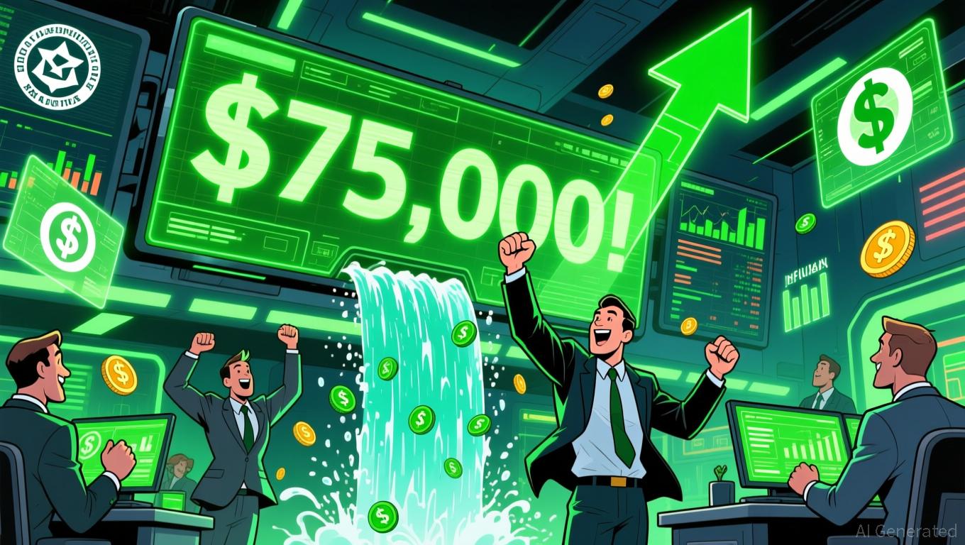 Bitcoin Nears $75K as Strong Technical Signals and Short Liquidations Accelerate Rally