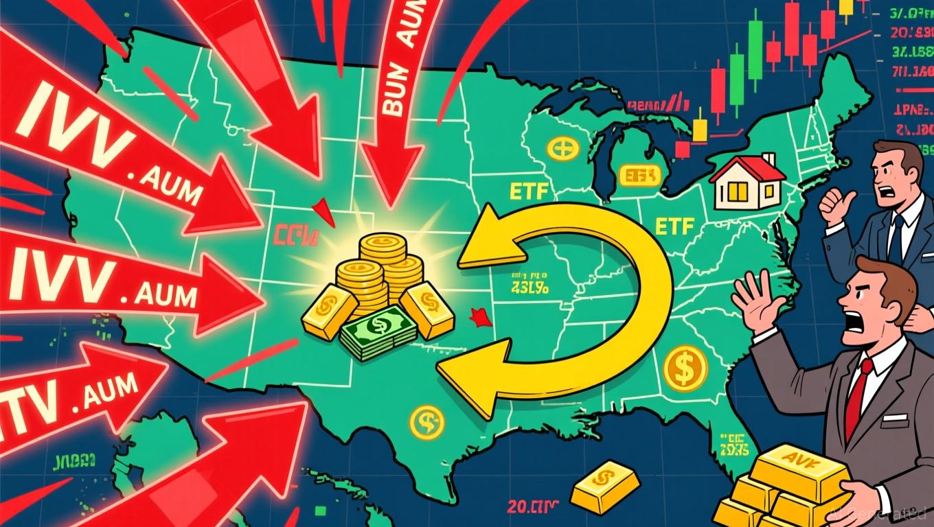 Big Outflows Hit S&P 500 ETFs as Gold Rallies Despite Flight - Article cover image