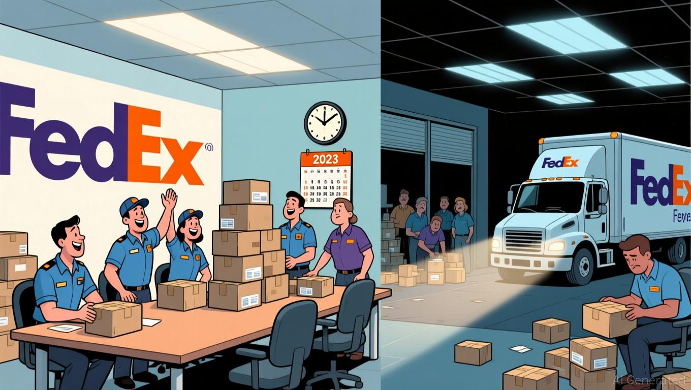 Fedex Risk FedEx's Package Engine Drives Earnings Beat as Freight Struggles ...