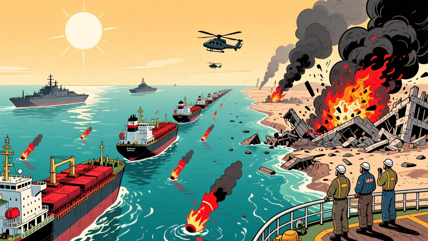 Iran Strikes Gulf Targets as Trump's Hormuz Deadline Approaches - Article cover image