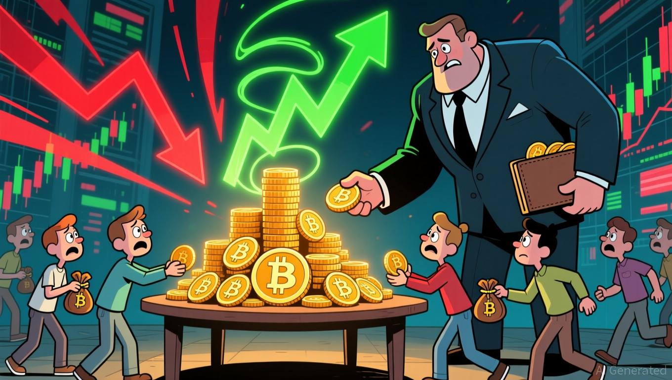 Bitcoin's Flow Shift: Retail Panic to Whale Accumulation - Article cover image