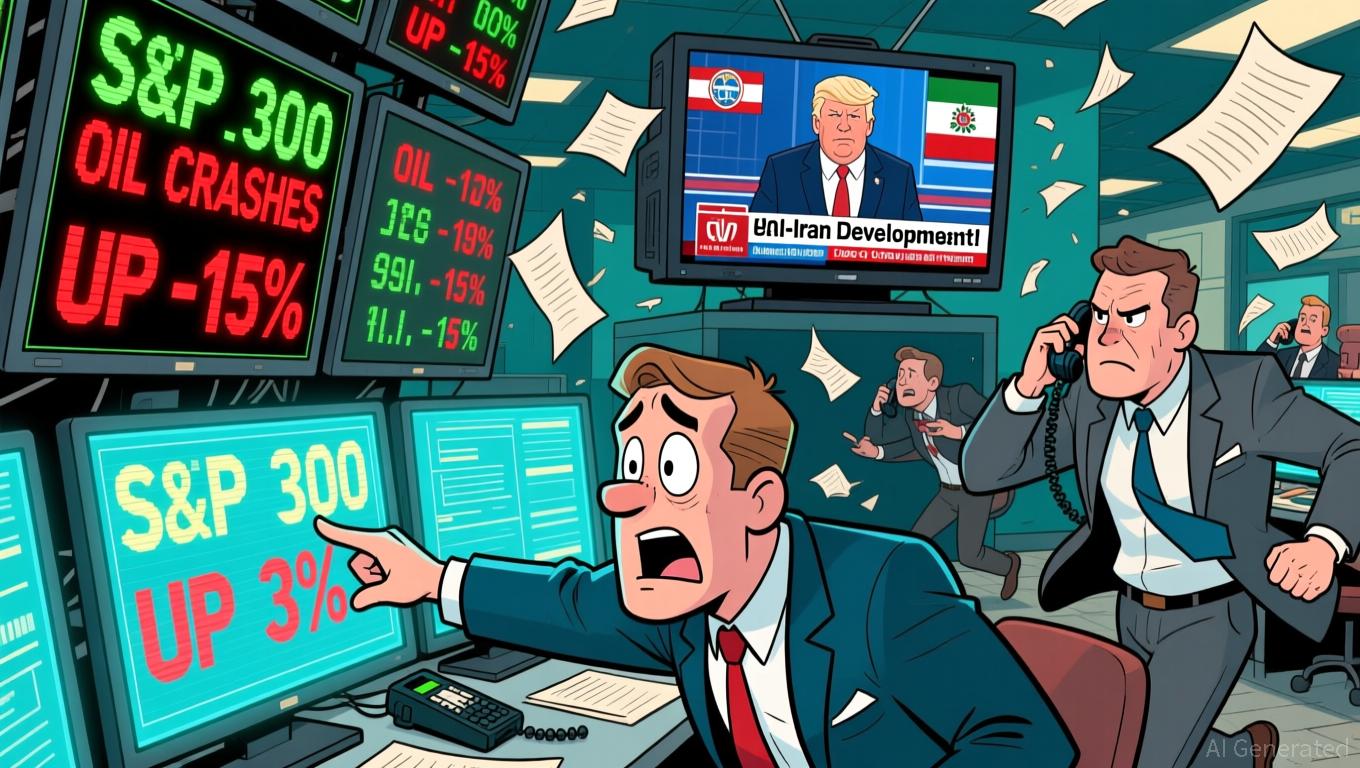 Large Oil Futures Trade Precedes Trump's Iran Announcement, Raising Insider Trading Concerns - Article cover image