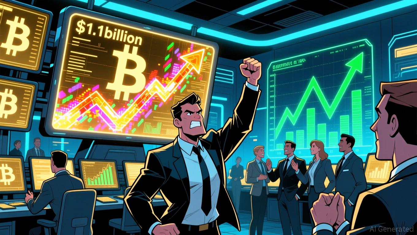 Bitcoin's Flow Surge: $1.1B ETF Inflows vs. Price Volatility - Article cover image