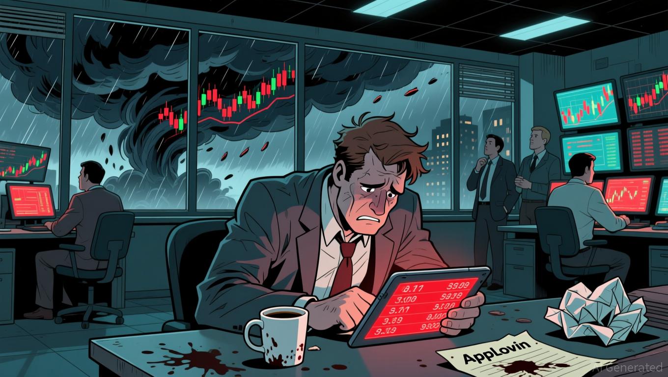 AppLovin's 5.02% Drop Driven by Bearish Engulfing Pattern and Bearish Moving Averages Signal Downtrend Continuation - Article cover image