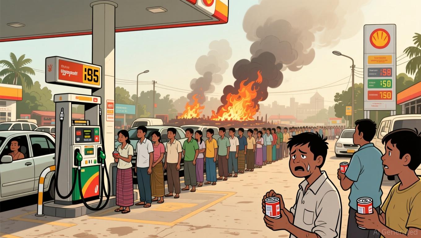 Myanmar’s Fuel Rationing Sparks Black Market Surge—Farmers Pay 5x Prices as Shortages Threaten Monsoon Harvest - Article cover image