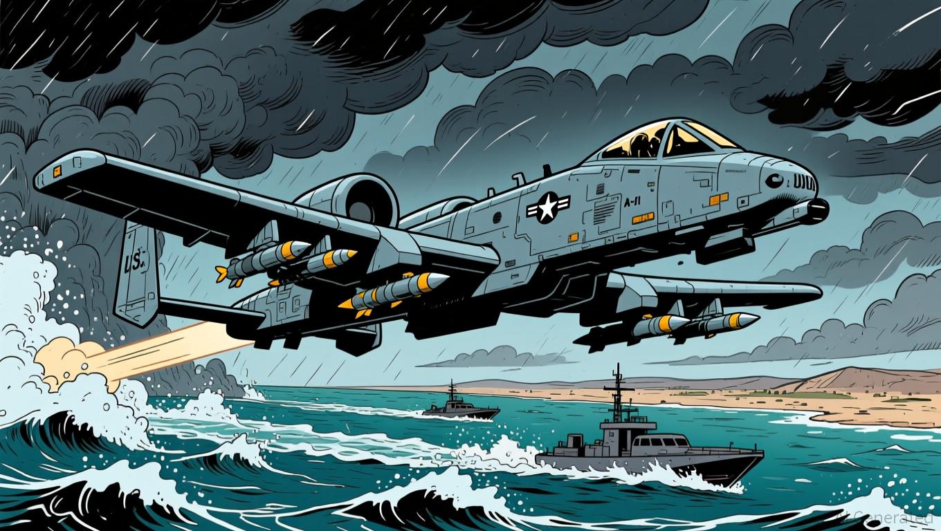 A-10 "Warthog" Surge in the Middle East Signals Calculated Air Supremacy Gambit as Strait of Hormuz Deadline Nears - Article cover image