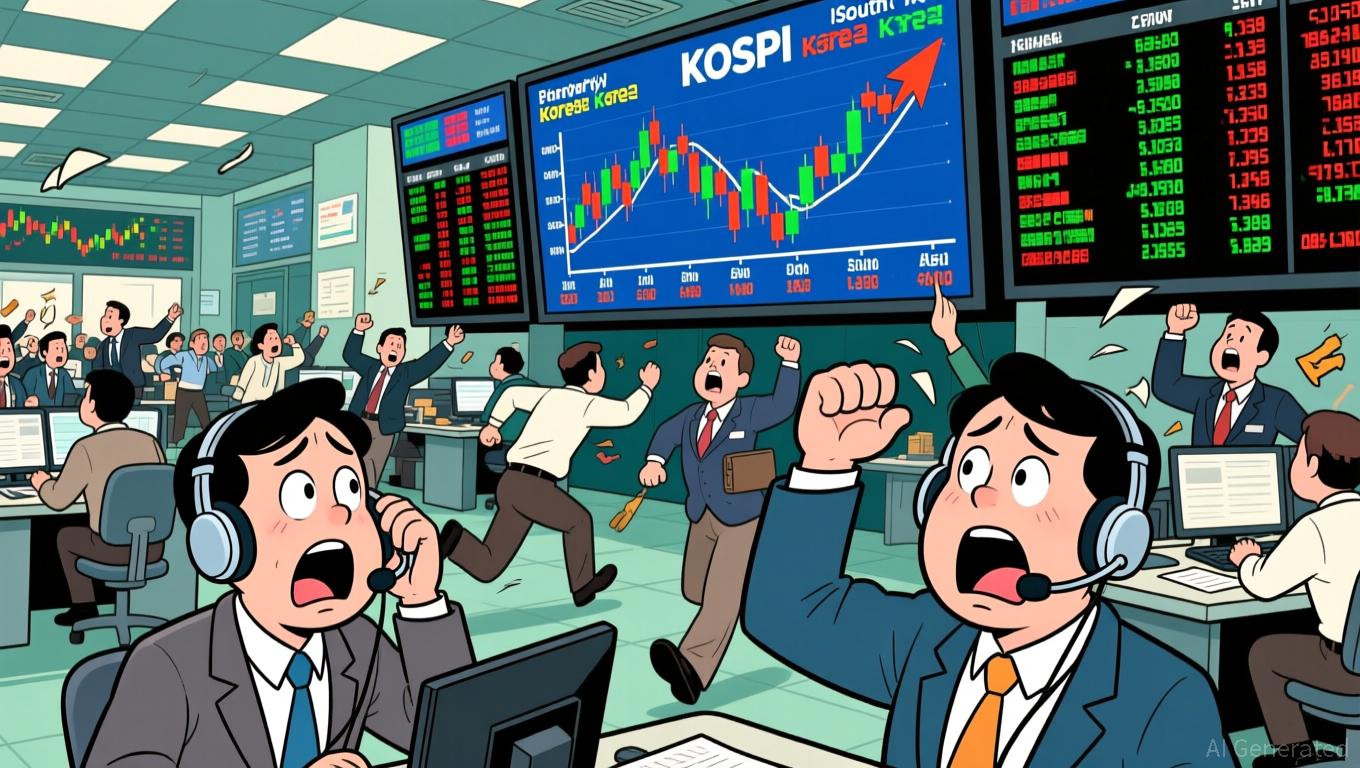 Japanese and South Korean Stock Markets Retreat, KOSPI Falls by Nearly 4.5% - Article cover image