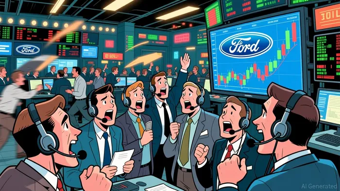 Ford Motor Surges 4.52% as Bullish Technicals Signal Reversal