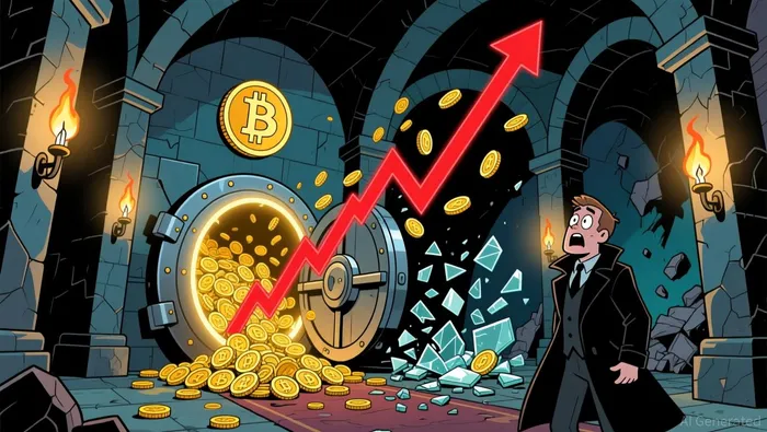 Bitcoin's 0.57% Gain Amid Extreme Fear: Flow Analysis of a Contrarian Market