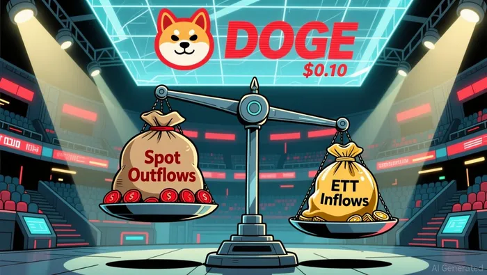 Dogecoin's April Flow: ETF Inflows vs. Spot Outflows