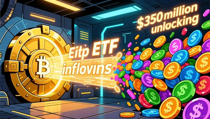 CLARITY Act Vote: Weighing $2.44B ETF Inflows Against $350M Token Unlocks