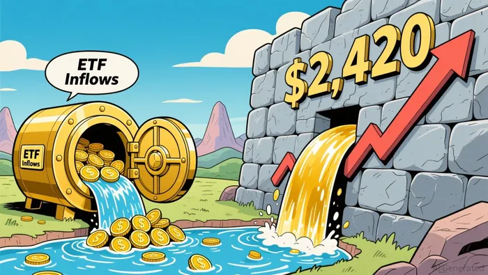 Ethereum's $2,420 Test: ETF Flows vs. Technical Breakdown