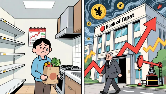Bank of Japan's Hawkish Hold Ignites Stagflation Fears as Household Spending Collapses