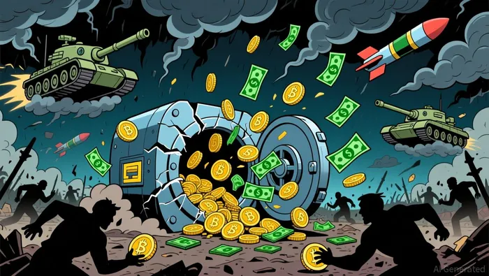 Iran Conflict: Crypto Flow Metrics Show Capital Flight and Price Stress