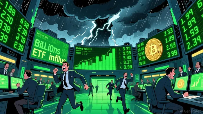 Bitcoin's Flow vs. Fear: ETF Inflows vs. Saylor's Loss