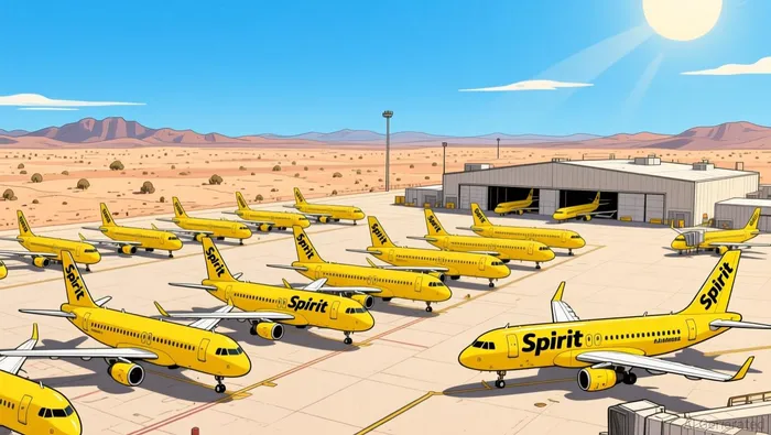 Spirit Airlines Collapse Signals Budget Airline Model Broken: JetBlue and Frontier Face Same Fuel Risk