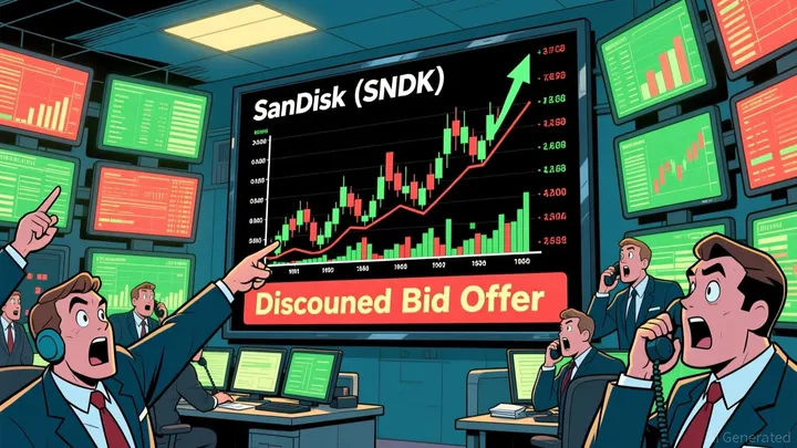 SanDisk's 40x Run-Up Meets a Below-Market Tender Offer-Here's What's Really Priced In