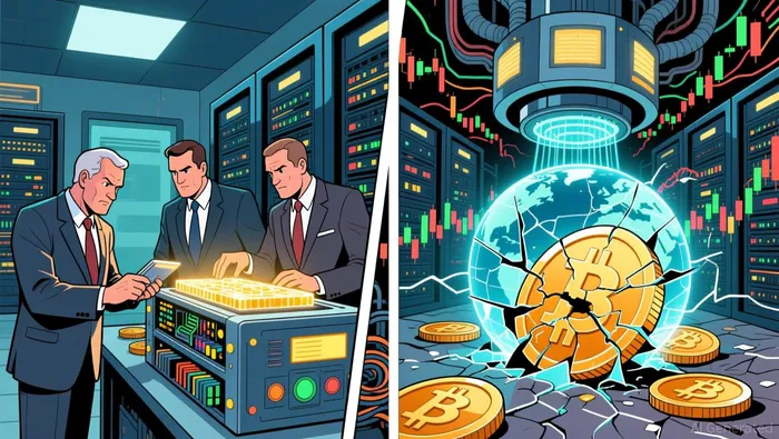 The government is funding the threat to its own money