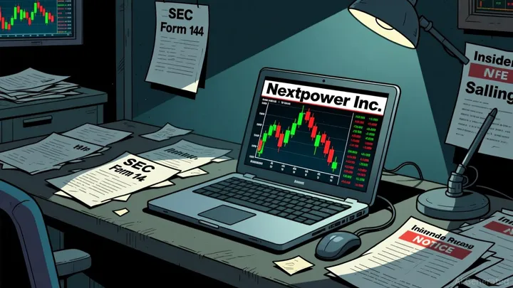 Nextpower's CEO Flags Another Sale-Why This 144 Filing Deserves Caution, Not Panic