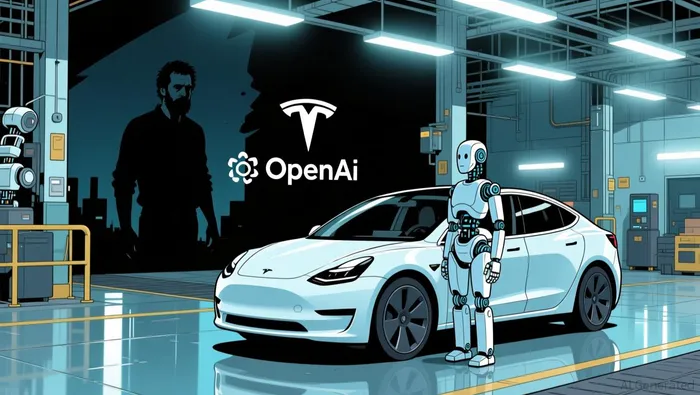 OpenAI Enters the Robot Game, and Tesla's Stock Can't Ignore It