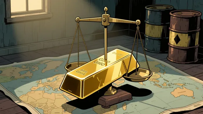 Gold's 18% War Collapse Shows Truce Hopes Beat Fear-For Now