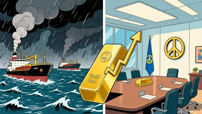 Gold's 3% Rebound Shows Peace Talks Beat War Fear-If Rate Bets Keep Fading