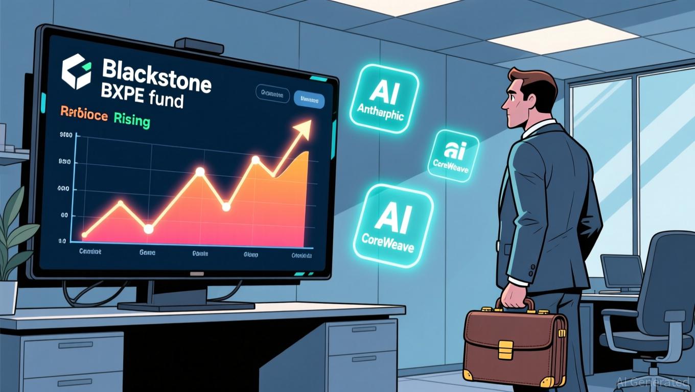 Blackstone's Record 4.3% BXPE Month Has a Problem: AI Revaluation May ...