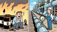 Oil at $100 Hurts Most of the Market — and Bypasses the Companies That Just Move It