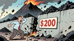 AMR Just Ran 35% in a Month Off the Coal Spike—Now $200 Decides Whether the Run Survives
