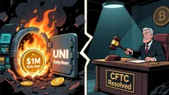 Uniswap (UNI) | Fee Switch Live, Burns Hit Record, CFTC Settled — Momentum or Overhang?