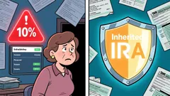 Why Rolling an Inherited IRA Into Your Name Costs the Penalty Exemption