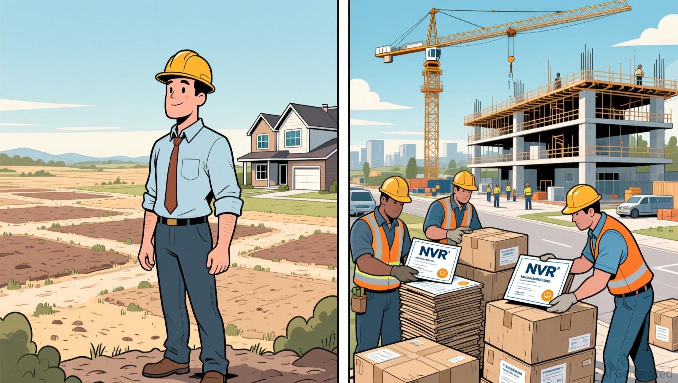 NVR, the Homebuilder That Refuses to Own Land, Now Trades Like One That Does - Article cover image