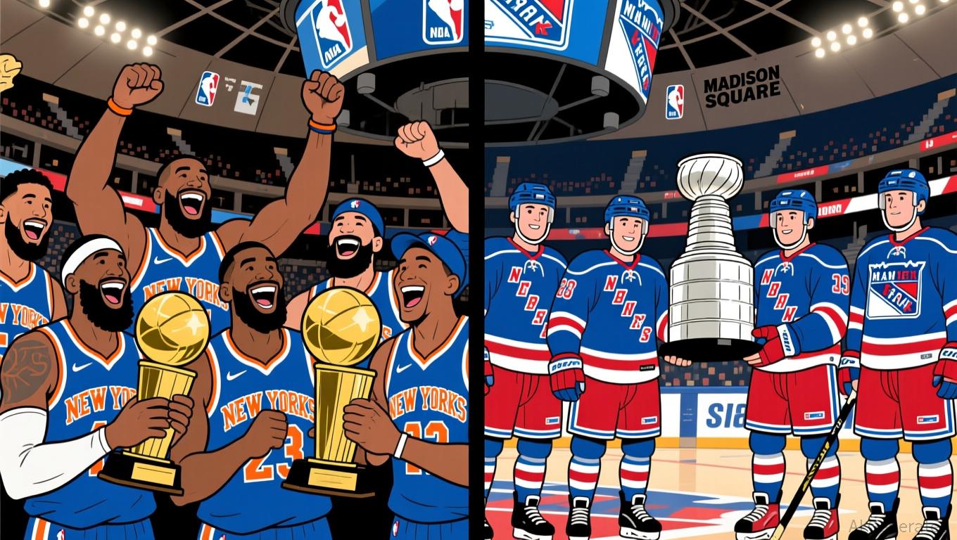 Reta Inj Knicks and Rangers get their own tickers: what the MSGS spin-off ...