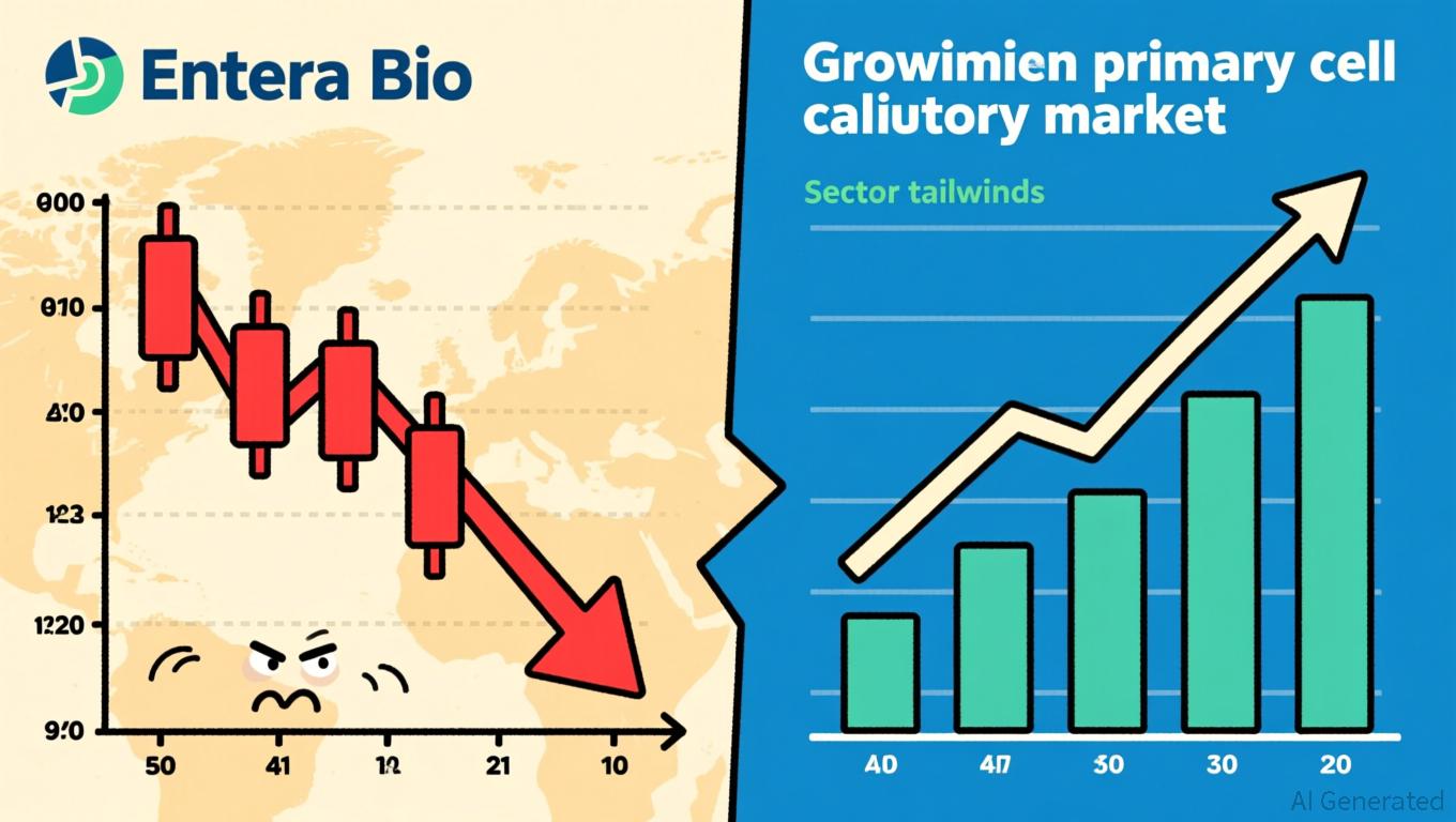 Entera Bio Falls as Big Money Exits, Retail Buys | AInvest