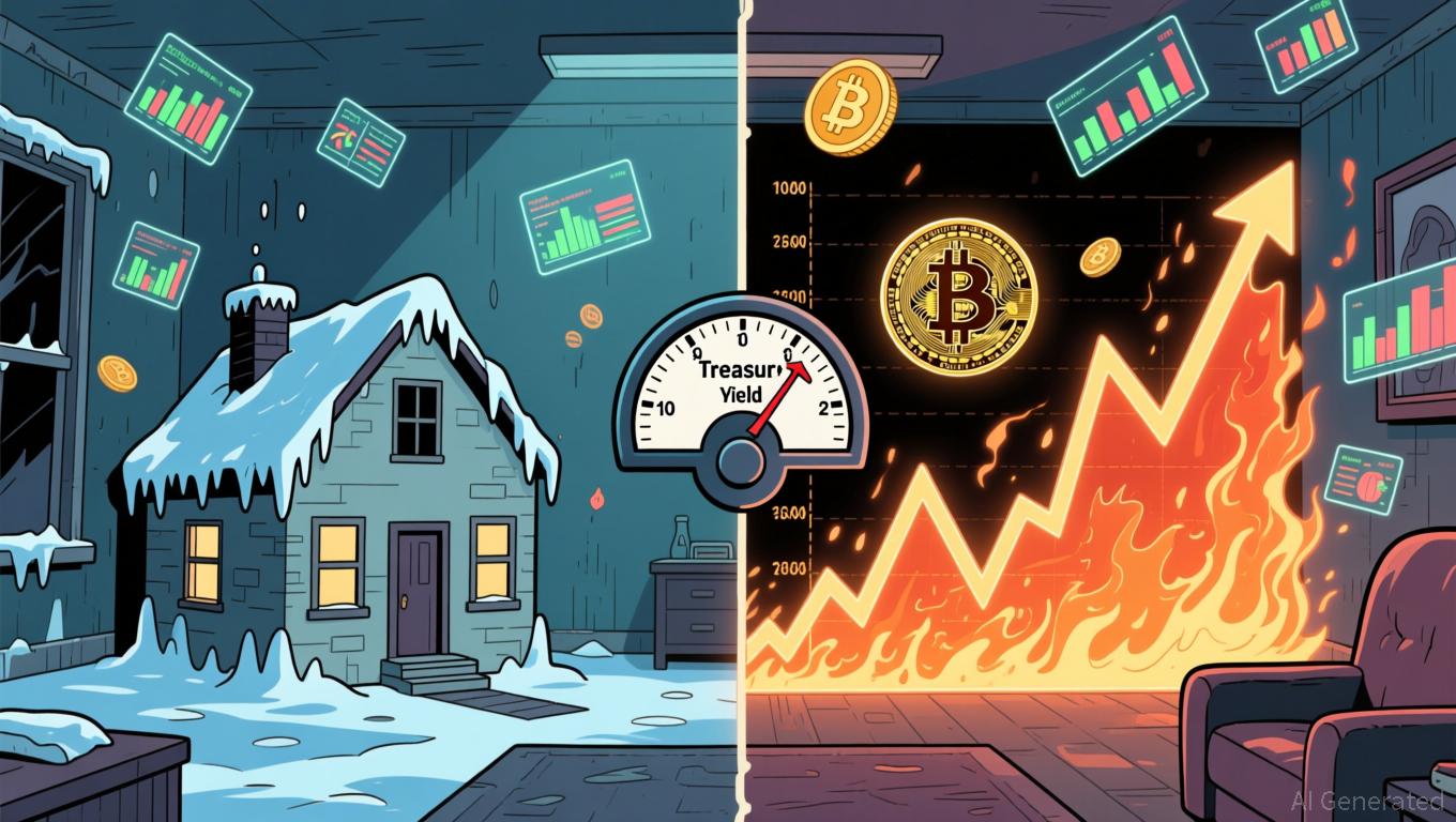 David Riley Realtor Real estate froze while bitcoin ran - the 10-year yield explains both