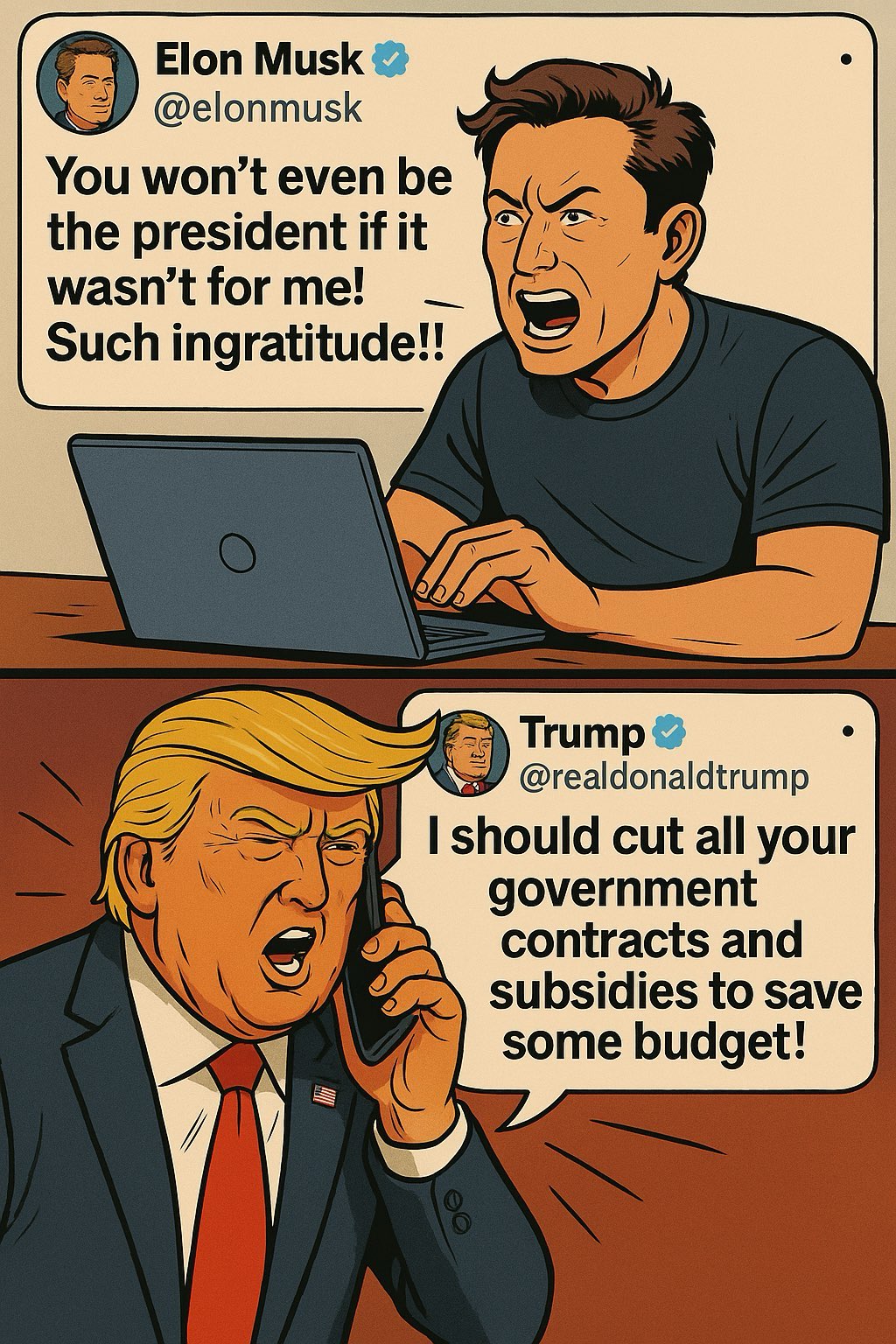 Trump-Musk Alliance Unravels Over ‘Big Beautiful Bill’: Musk Drops the Bomb of Epstein Files
