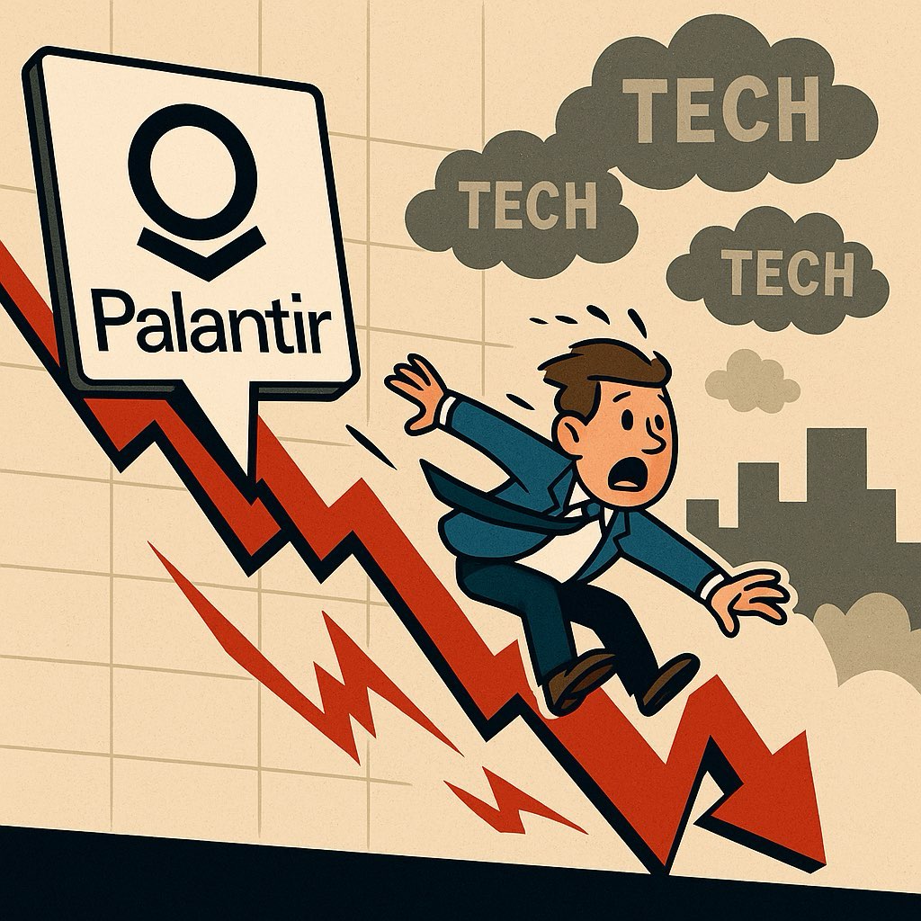 Palantir's 5 Straight Days Steep Slide: A Tech Darling Faces Gravity