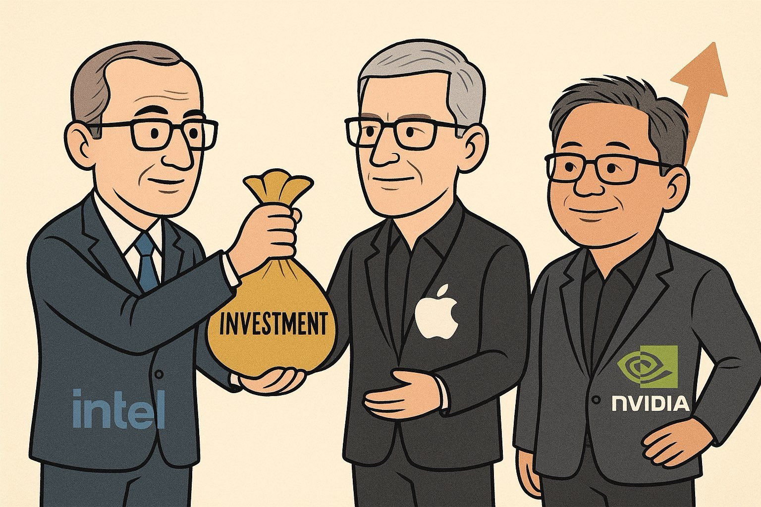 Intel Courts Apple for Investment in High-Stakes Chip Revival