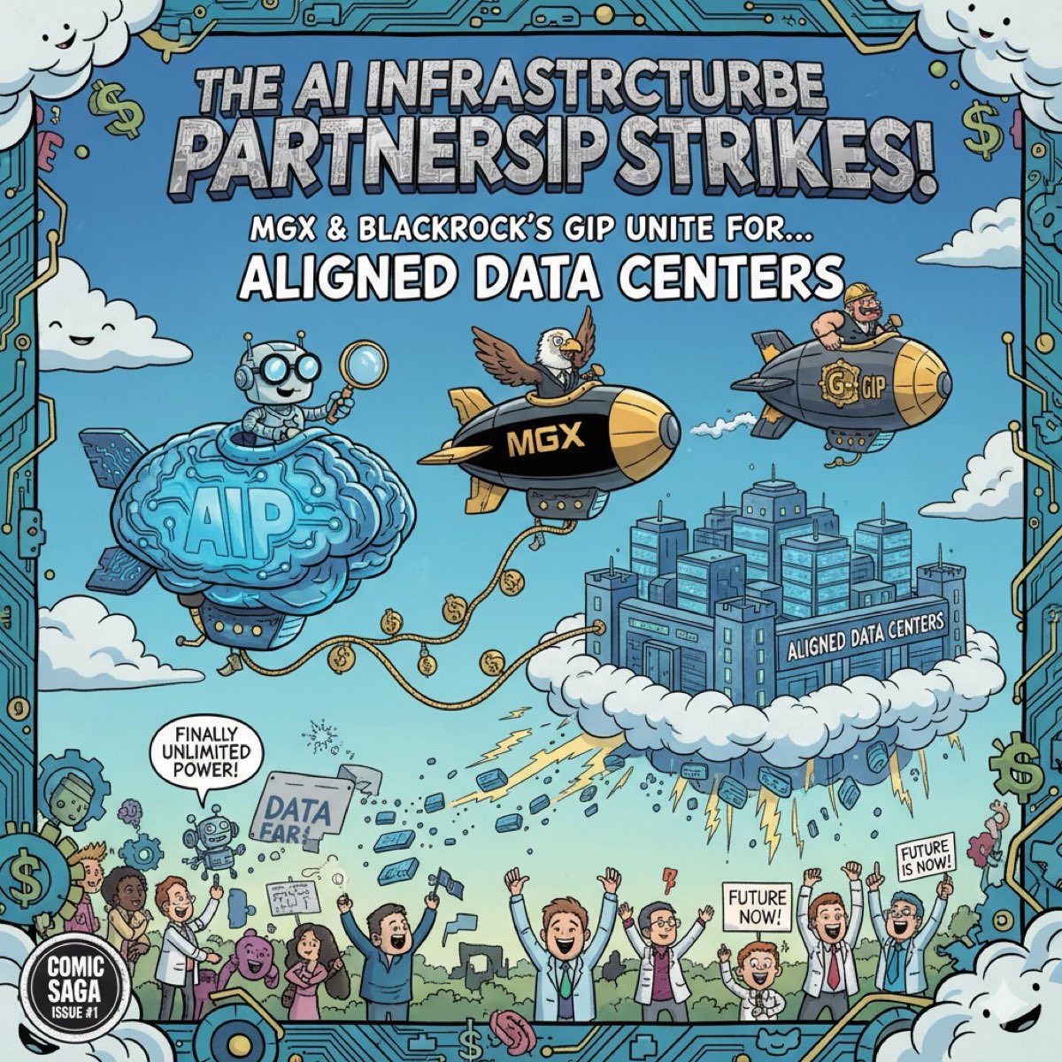 BlackRock-Led AIP Strikes $40 Billion Deal for Aligned Data Centers, Fueling AI's Infrastructure Boom