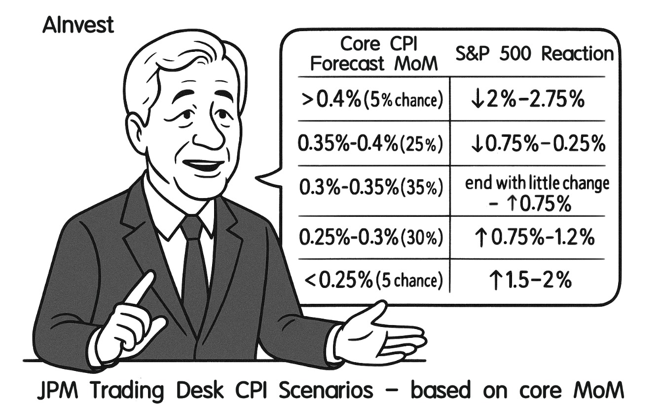 Trump Tariffs and the Upcoming CPI Report: What Market Expectations Hold
