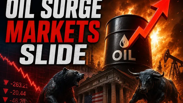 Stocks Fall as U.S. Iran Clash Sends Oil Up 3%, Revives Fed Fears