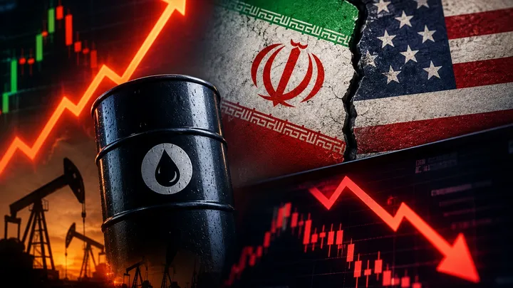 Dow Slides as Iran War Negotiations Stall, Oil Surges Above $91